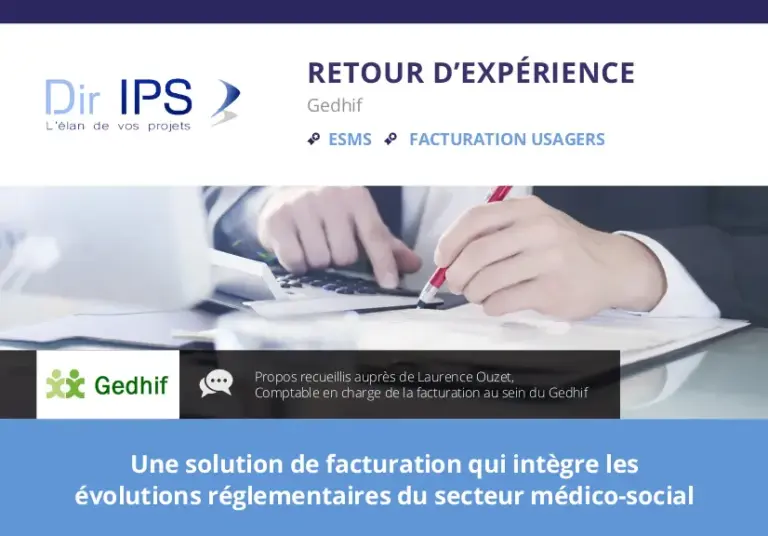 L’avis de la comptable du pôle Accueil du Gedhif sur Dir Facturation